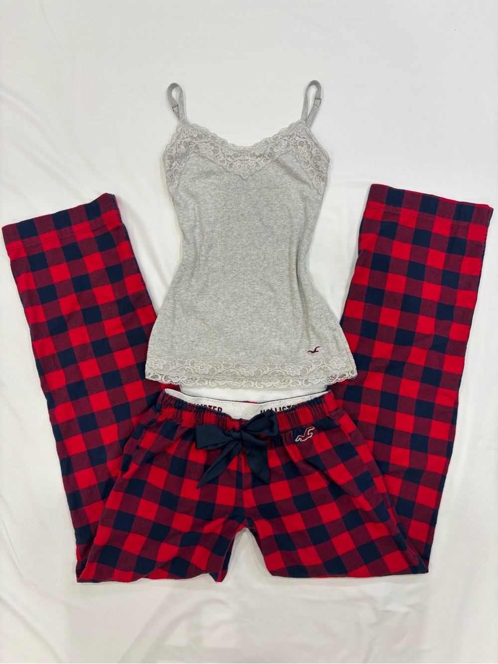 Vintage 2000s Hollister Plaid Pajama Pants